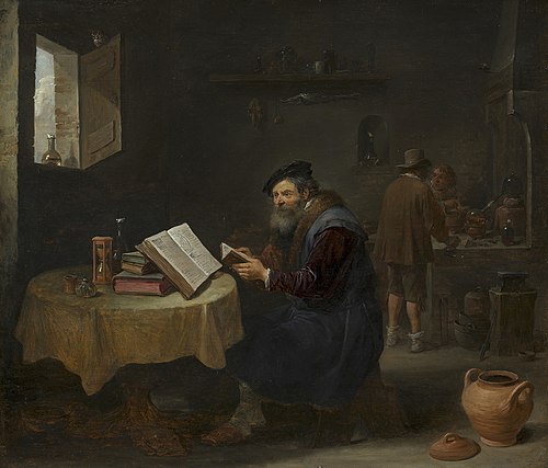 The Alchemist, 1652, David Teniers le Jeune