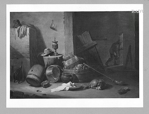 Kitchen - piece, 1659, David Teniers le Jeune