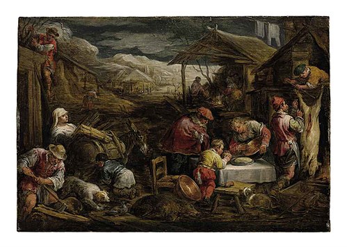 An Allegory of Winter, 1656, David Teniers le Jeune