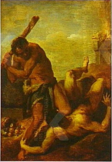 Cain and Abel, 1658, David Teniers le Jeune