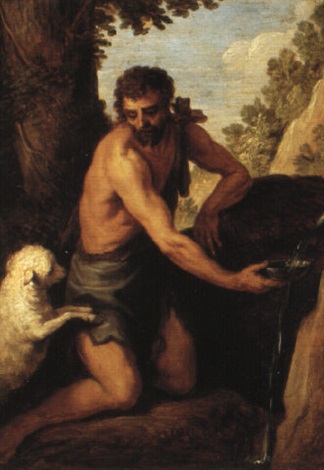 Saint John the Baptist, 1656, David Teniers le Jeune