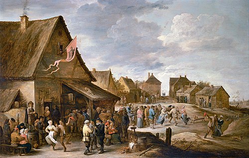 Village Festival, 1650, David Teniers le Jeune