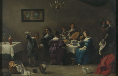Les cinq Sens, 1630, David Teniers le Jeune