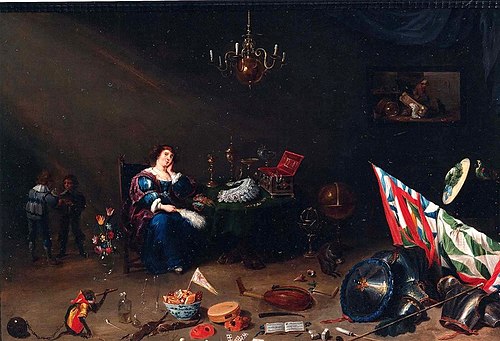 Vanitas, 1633, David Teniers le Jeune