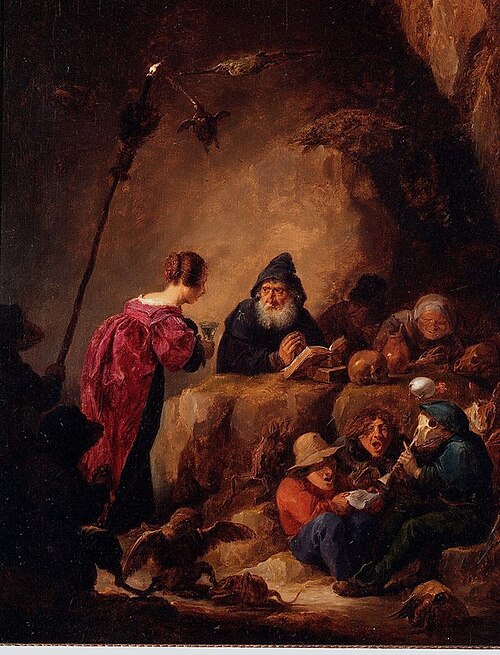 The Temptation of St Anthony, 1635, David Teniers le Jeune