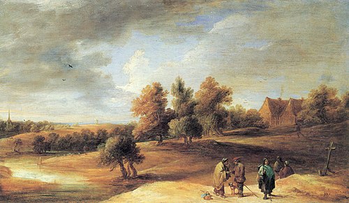 Landscape with Gypsies, 1645, David Teniers le Jeune