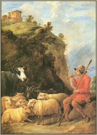 Le berger content, 1645, David Teniers le Jeune