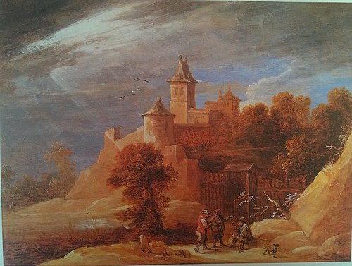 Landscape with Castle, 1660, David Teniers le Jeune