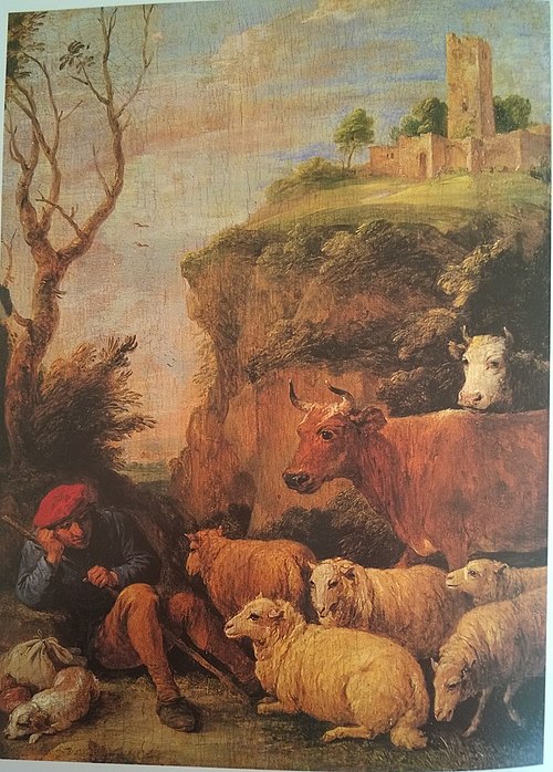 Le Berger Rêveur, 1645, David Teniers le Jeune
