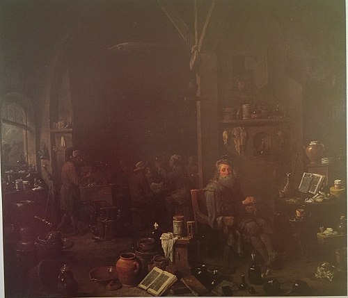 The Alchemist in his Laboratory, 1680, David Teniers le Jeune
