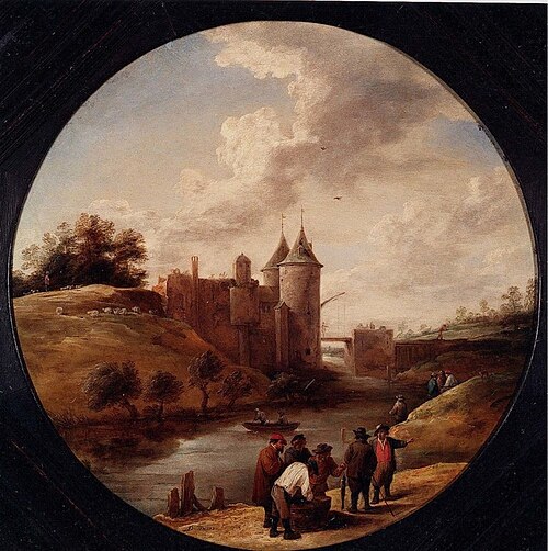 Landscape with Fishermen, 1646, David Teniers le Jeune