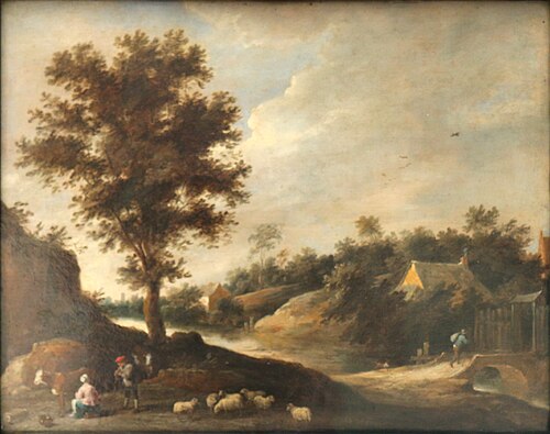 Paysage, 1650, David Teniers le Jeune