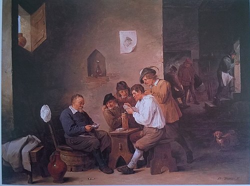 Le Bonnet Blanc, 1644, David Teniers le Jeune