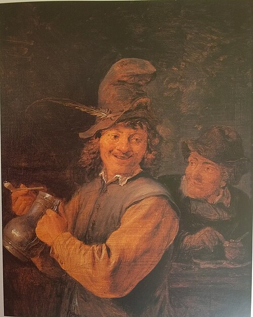 The Smoking Drinker, 1650, David Teniers le Jeune