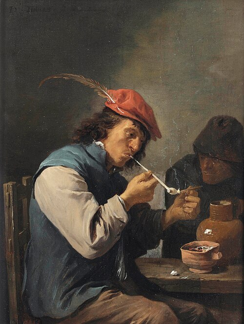 Le Fumeur Flamand, 1640, David Teniers le Jeune