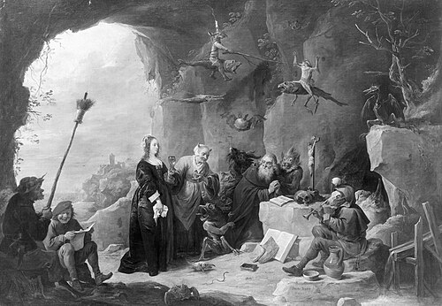 Temptation of St. Anthony, 1647, David Teniers le Jeune