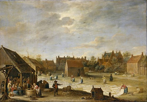 Bleaching Field, 1645, David Teniers le Jeune