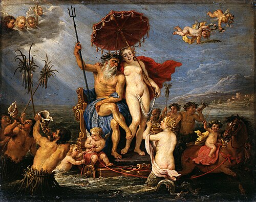Neptune and Amphitrite, 1645, David Teniers le Jeune