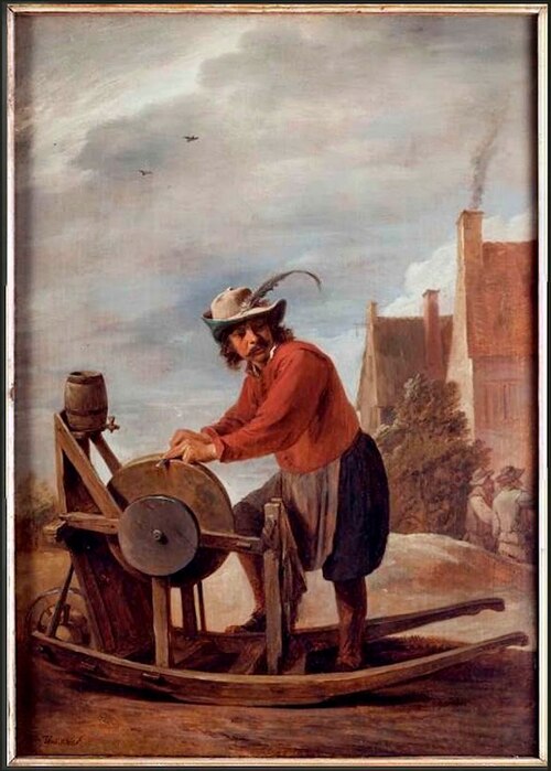 Le Rémouleur, 1640, David Teniers le Jeune
