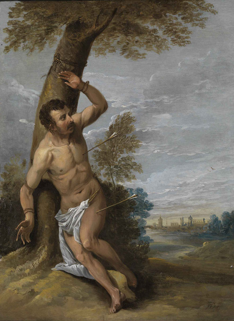 St Sebastian, 1656, David Teniers le Jeune