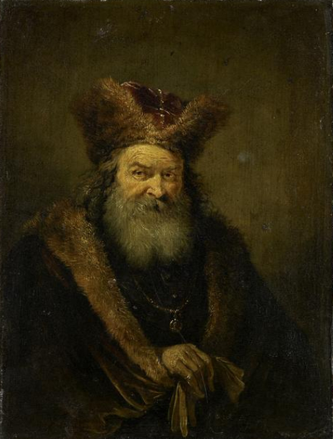 Vieillard à toque de fourrure, 1650, David Teniers le Jeune