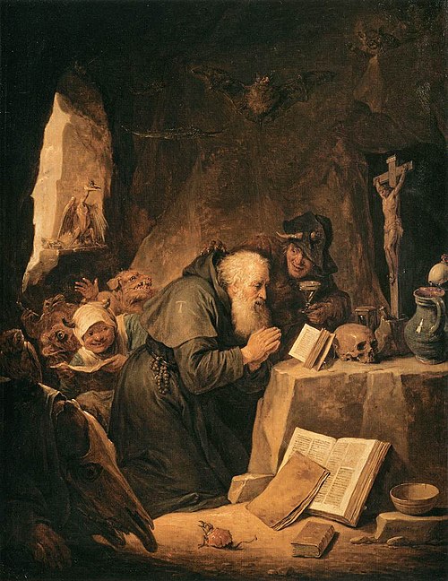 La Tentation de saint Antoine, 1650, David Teniers le Jeune