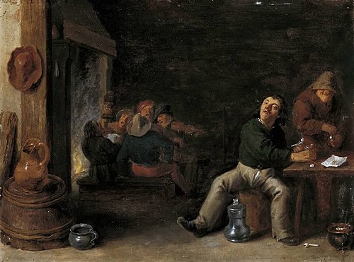 Bauernschenke, 1633, David Teniers le Jeune