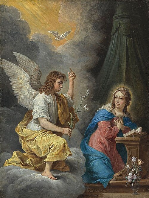 Annunciation, 1650, David Teniers le Jeune