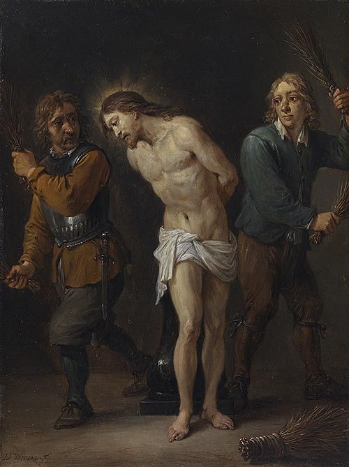 The fifteen secrets of the rosary: the flagellation of Christ, 1650, David Teniers le Jeune