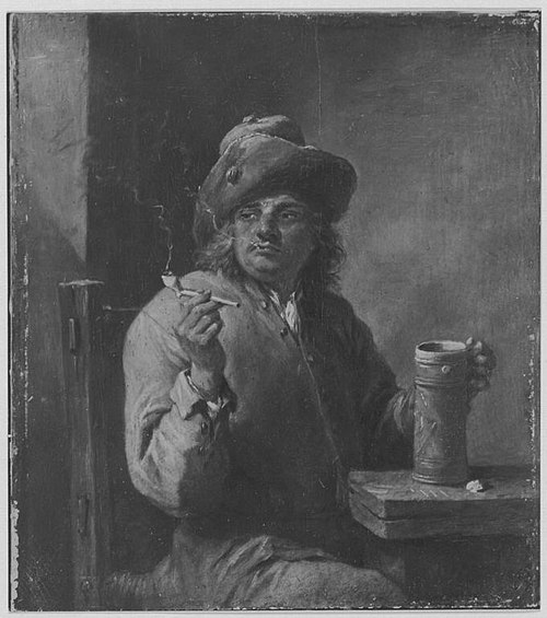 Ein Raucher, 1650, David Teniers le Jeune