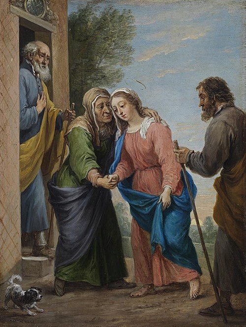 The fifteen secrets of the rosary: the Visitation, 1650, David Teniers le Jeune