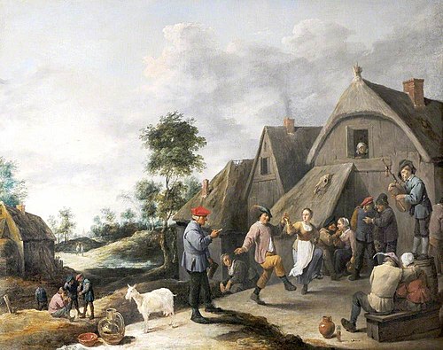 La fête du hameau, 1660, David Teniers le Jeune