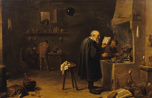 The Alchemist, 1645, David Teniers le Jeune