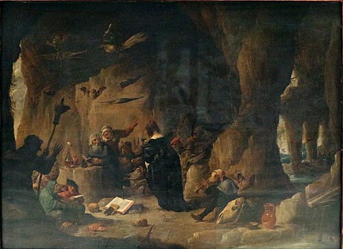 The Temptation of St Antony, 1657, David Teniers le Jeune