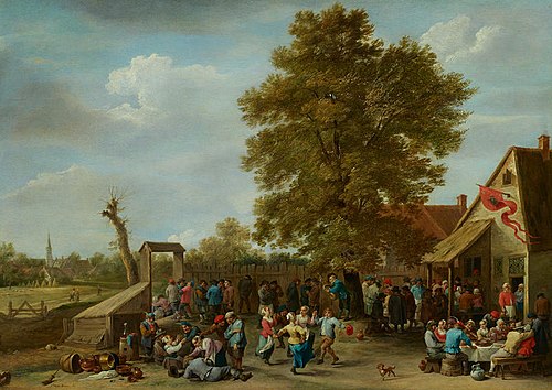 The Village Fair, 1646, David Teniers the Younger