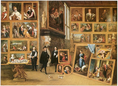 L'Archiduc Léopold-Guillaume dans sa galerie à Bruxelles, 1650, David Teniers le Jeune