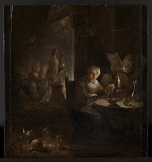 Witches' Kitchen, 1660, David Teniers le Jeune