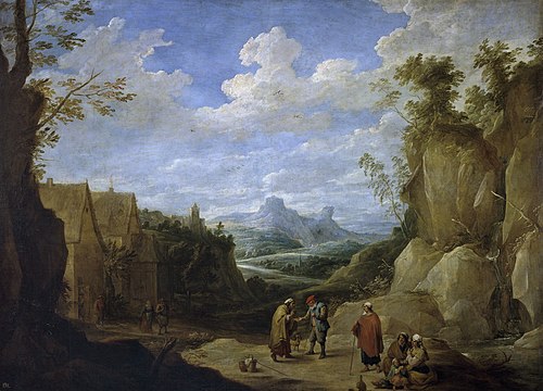 Landscape with Gypsies, 1641, David Teniers le Jeune