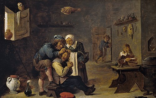 Operación quirúrgica, 1601, David Teniers le Jeune