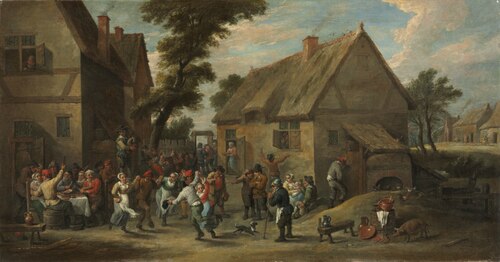 Village Festival, 1648, David Teniers le Jeune