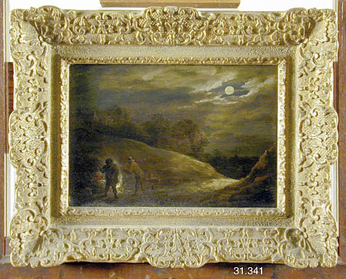 Moonlight Landscape, 1640, David Teniers le Jeune