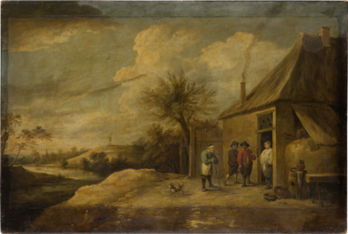 Landscape with Inn at a River, , David Teniers le Jeune
