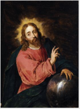 Salvator Mundi, 1653, David Teniers the Younger