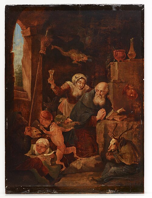 Temptation of St. Anthony, , David Teniers le Jeune