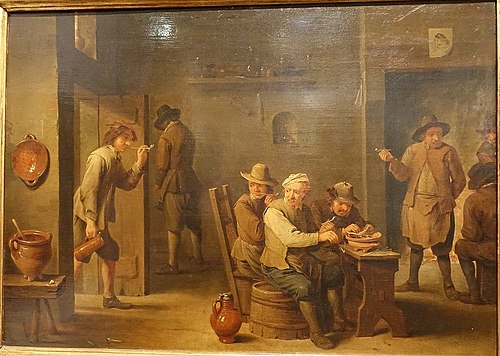 Fumadores, 1640, David Teniers le Jeune