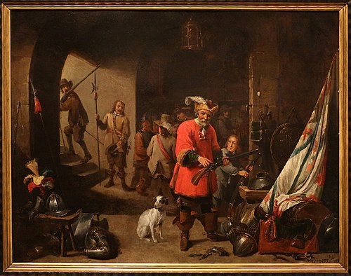 Depósito de armas, 1667, David Teniers le Jeune