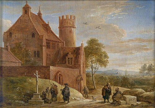 The Pilgrims, 1640, David Teniers the Younger