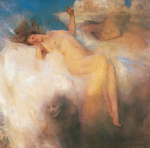 The Cloud, 1901, Arthur Hacker