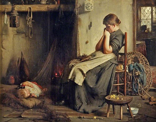 Fisherman's Wife, 1885, Arthur Hacker