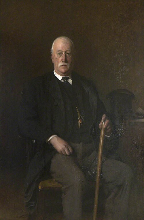 Briscoe Hooper, Esq. (c.1830–1914), 1895, Arthur Hacker
